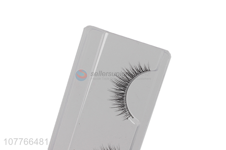 Popular ladies waterproof eyelashes 8D three-dimensional cross eyelashes