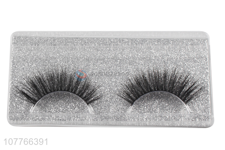 Wholesale natural makeup 3D synthetic onion paper false eyelashes