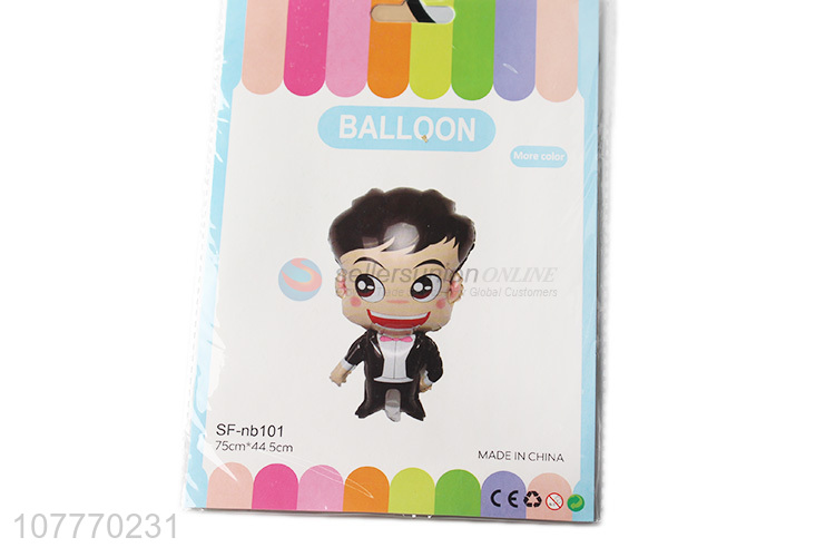 Top sale wedding romantic groom foil balloon