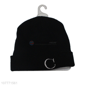 Autumn and winter knitted hat wool warm sports knitted hat