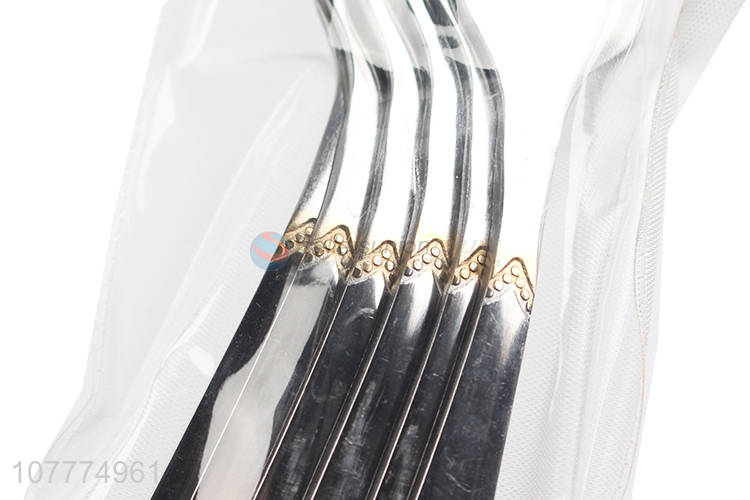 Hot Selling Gold-Plated Dinner Fork Fashion Fork