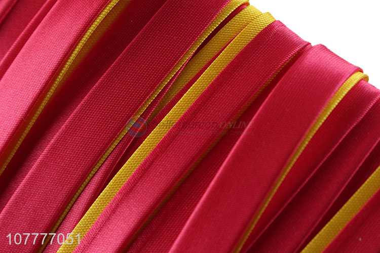 Low price 10mm woven ribbon for gift cake fresh flower packing