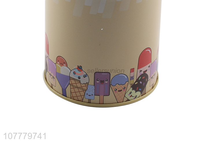 Cartoon Printing Ice Cream Pattern Money Box Fashion Gift