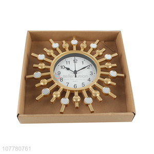 Popular product modern luxury hanging clock American style quartz clock