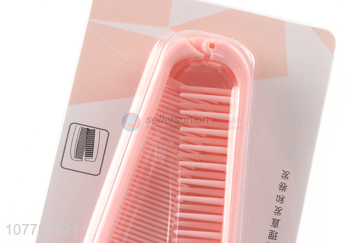 New style portable folding makeup comb for sale