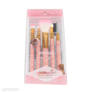 Hot sale diamond handle makeup brush kit eyeshadow brush eyeshadow sponge applicator