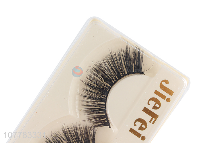 Factory supply fashion soft 5D fake eyelash mink false eyelash