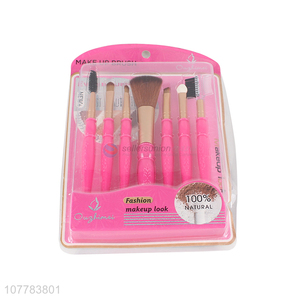 China manufacturer cosmetic brush set blush brush eyeshadow brush eyebrow brush