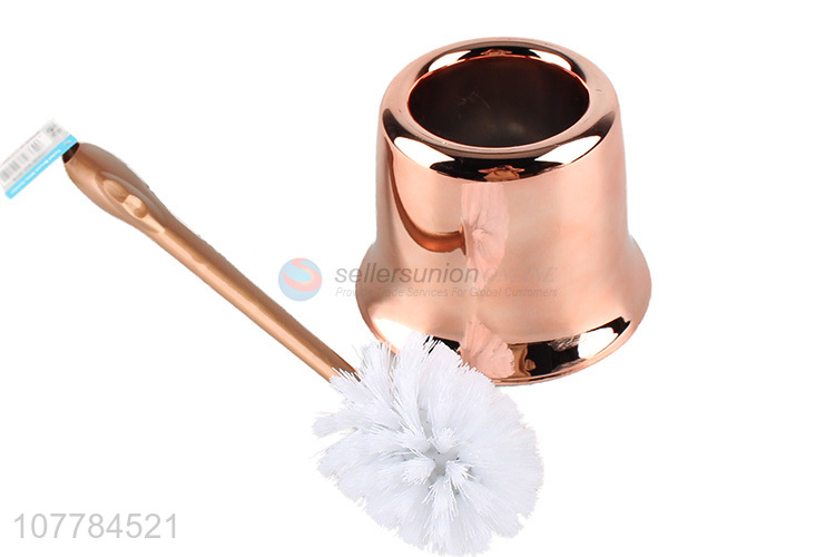 Best Sale Household Bathroom Cleaning Toilet Brush With Holder Set