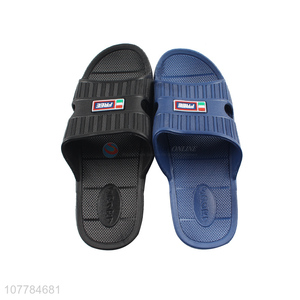 Factory supply simple design daily use slippers for man