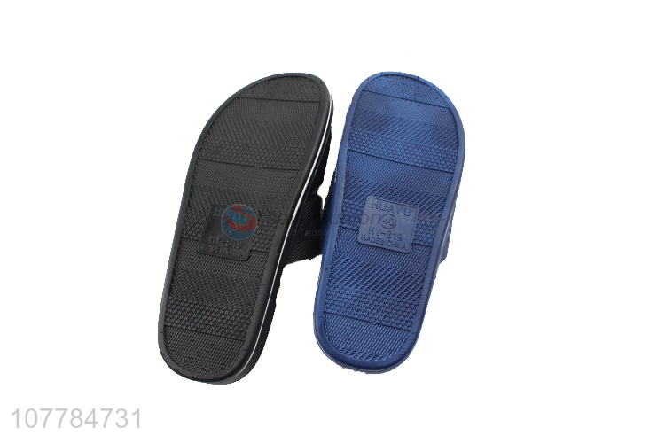 Best selling bathroom men slippers with cheap price