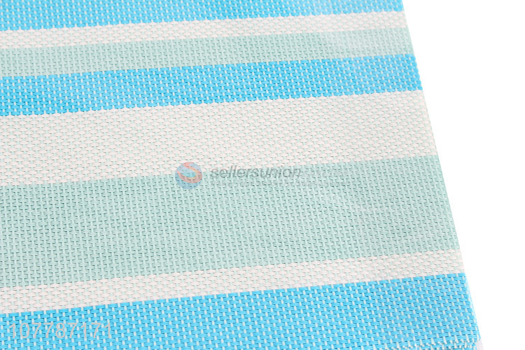High quality striped household sling placemat bowl mat