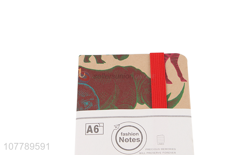 Hot selling A6 notebook fashion notepad hand ledger