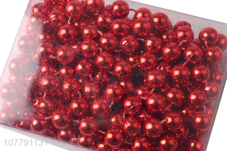 Good price fashionable large beads decoration for xmas tree