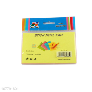 Custom logo die-cut sticky notes memo pads student supplies