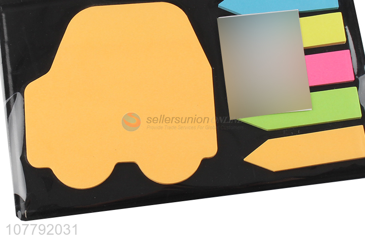 Custom logo creative colorful memo pad sticky note index bookmark