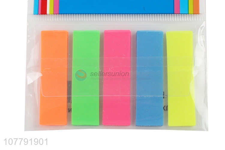 New arrival colorful eco-friendly cute paper sticky note index bookmark