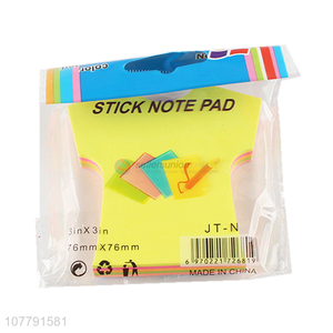 Latest arrival creative colorful memo pad sticky note index bookmark
