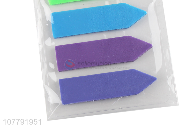Promotional colorful die-cut index bookmark sticky notes student supplies