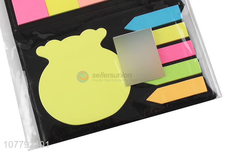 Low price custom shape die-cut sticky notes student supplies