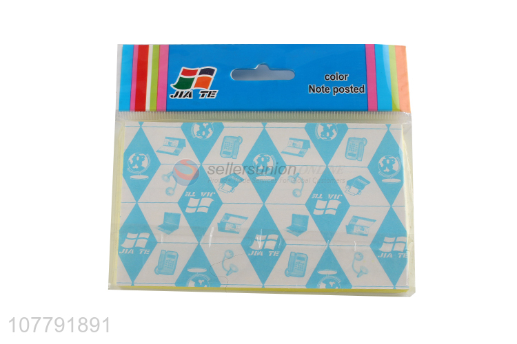 Wholesale cheap custom logo sticky notes removable paper memo pads