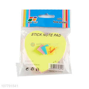 Latest design custom shape personalized sticky notes post-it notes