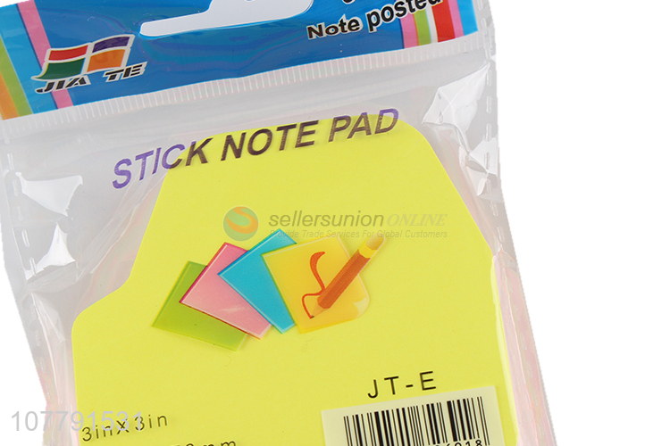 Factory direct sale colorful paper sticky note for office stationery