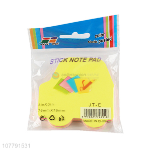 Factory direct sale colorful paper sticky note for office stationery