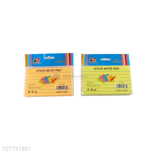 Wholesale cheap custom logo sticky notes removable paper memo pads