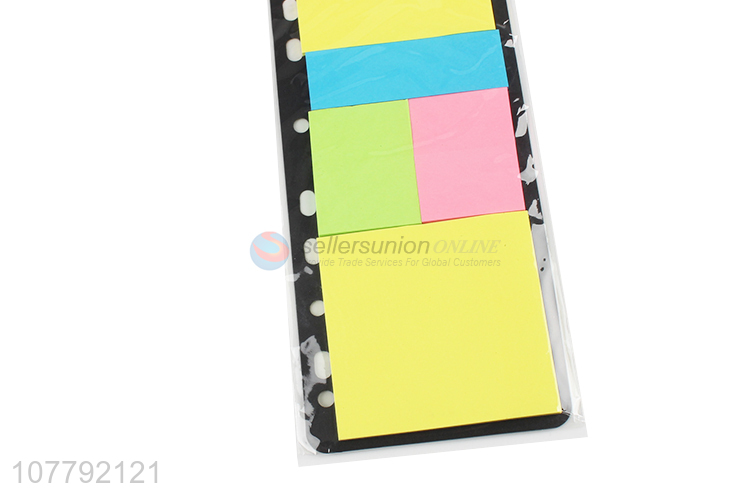 Wholesale cheap neon color paper memo pad removable sticky note