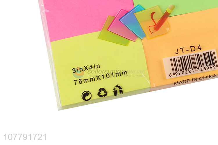 Promotional self-adhesive index bookmark custom size sticky notes