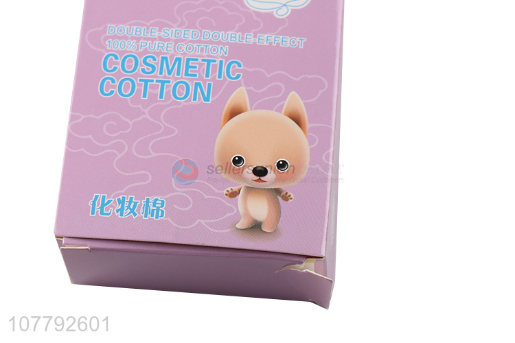 New product double-sided boxed cosmetic cotton for sale