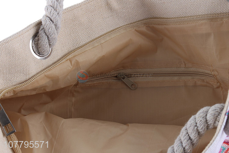 Wholesale Household Foldable Tote Bag Cheap Beach Bag