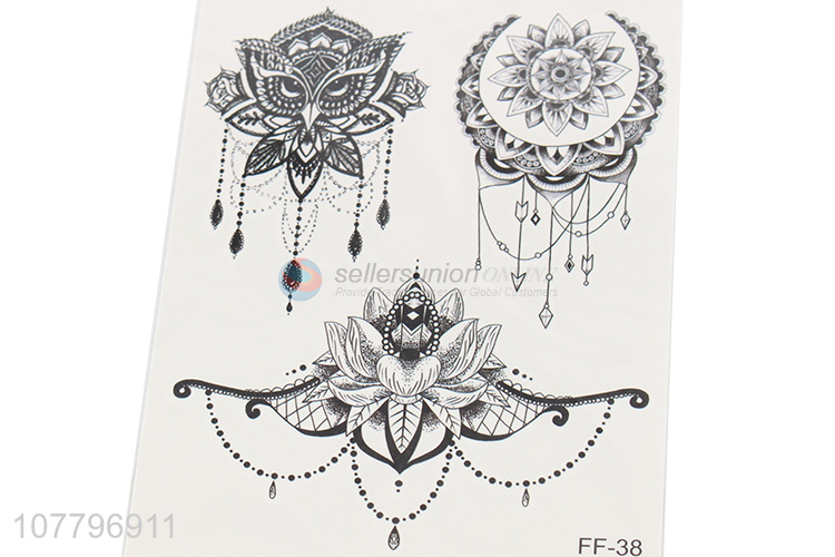 Popular product creative design body temporary tattoo sticker