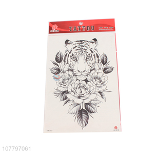 Fashionable style black and white body tattoo stickers