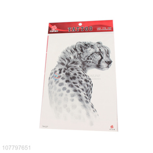 Cheap price leopard temporary body paper tattoo stickers