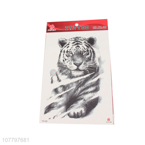 Factory supply tiger shape body fake tattoo stickers