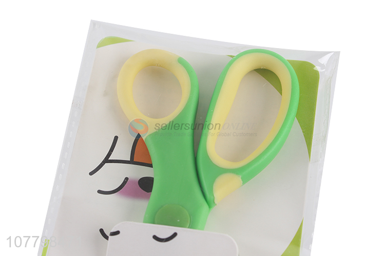 Best selling safety kids scissors with plastic handle