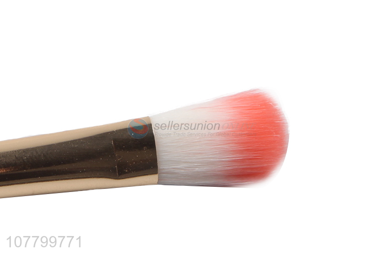 Hot products custom logo wooden handle cosmetic brush eyeshadow brush