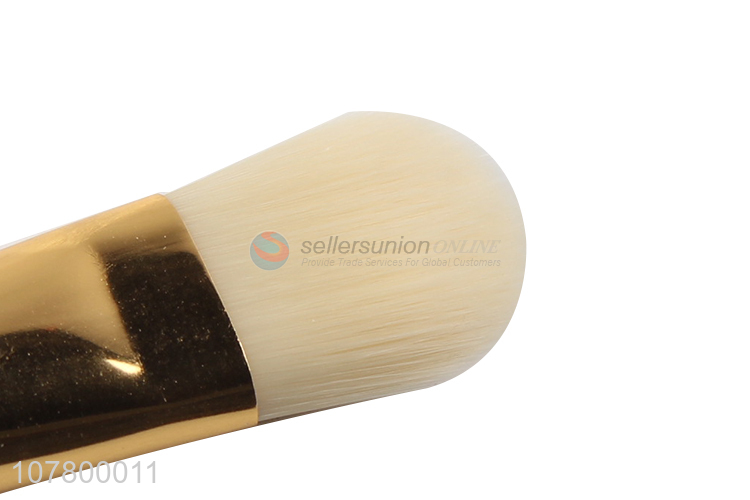 China factory custom logo wooden handle cosmetic brush mask brush