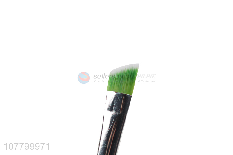 Hot selling cheap cosmetic tool lip brush with wooden handle