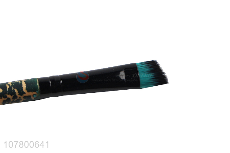 Good quality fashion makeup brush eyebrow brush with wood handle