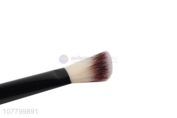 Online wholesale custom logo wooden handle cosmetic shadow brush