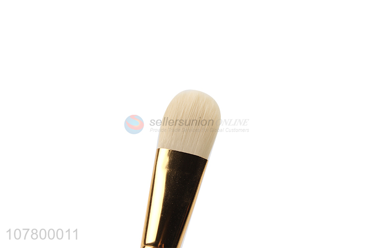 China factory custom logo wooden handle cosmetic brush mask brush