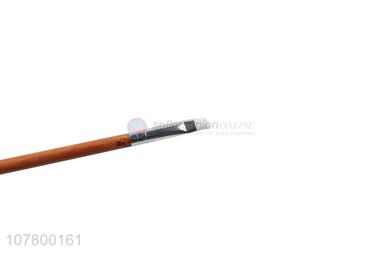 Hot products fashion makeup brush eyebrow brush with wood handle