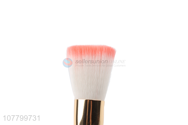 Good quality cheap cosmetic brush powder brush with wooden handle