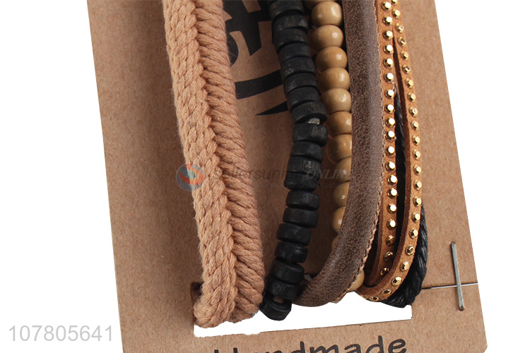 Simple fashion design universal hand-woven bracelet