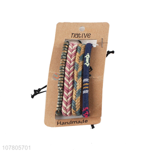 Explosion style jewelry nylon rope bracelet braided bracelet