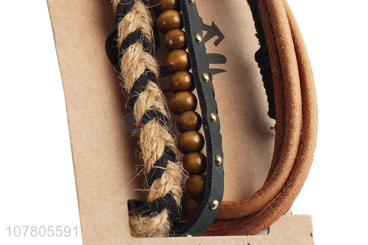 Creative hand-woven bracelet beaded chain bracelet