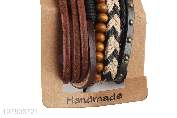 High quality handmade nylon rope braided bracelet